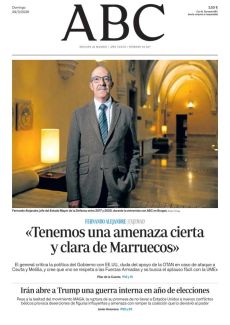 «TENEMOS UNA AMENAZA CIERTA Y CLARA DE MARRUECOS»