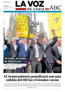 EL CÁDIZ, AL ASALTO DE WALL STREET