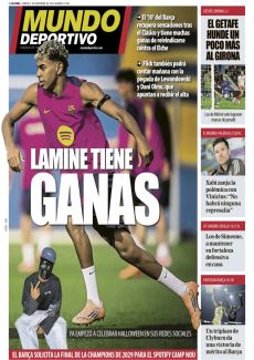 LAMINE TIENE GANAS