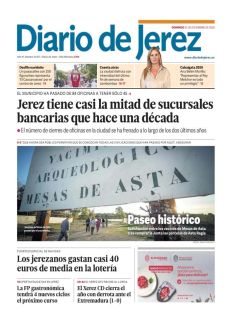 JEREZ TIENE CASI LA MITAD DE SUCURSALES BANCARIAS QUE HACE UNA DÉCADA