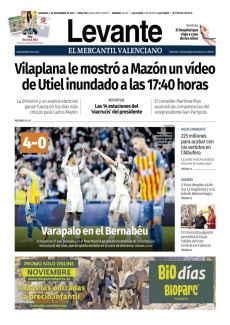 VARAPALO EN EL BERNABÉU